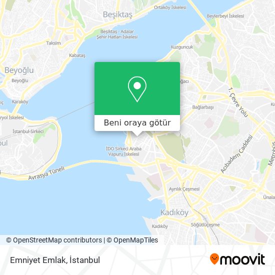 Emniyet Emlak harita