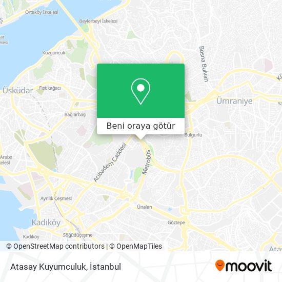 Atasay Kuyumculuk harita