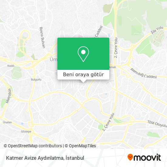 Katmer Avize Aydınlatma harita