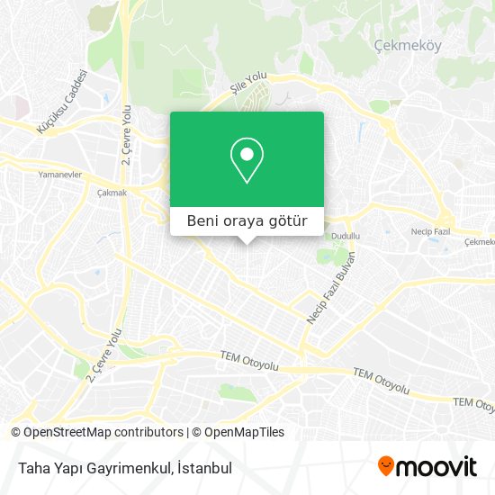 Taha Yapı Gayrimenkul harita