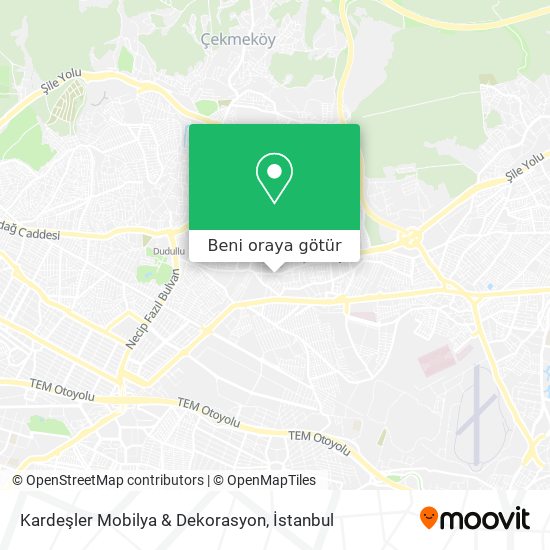 Kardeşler Mobilya & Dekorasyon harita