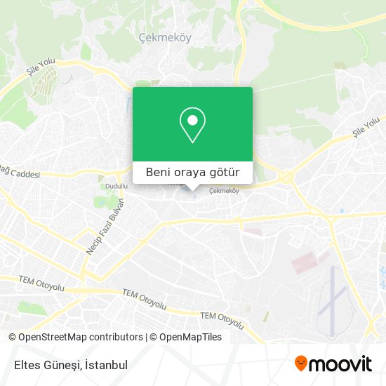 Eltes Güneşi harita