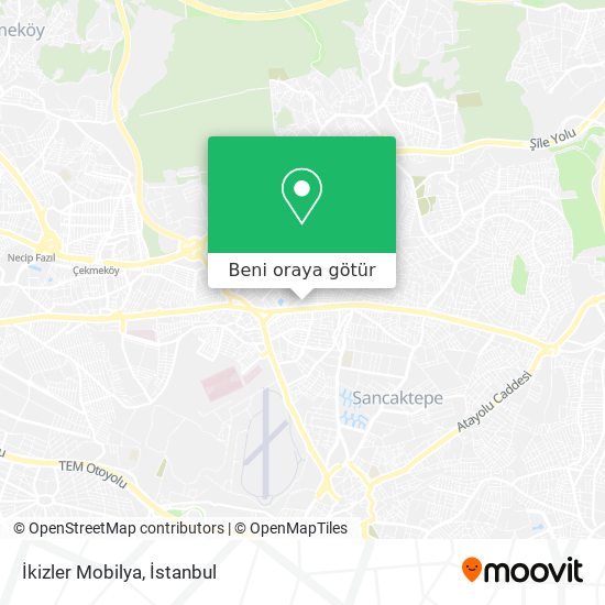 İkizler Mobilya harita