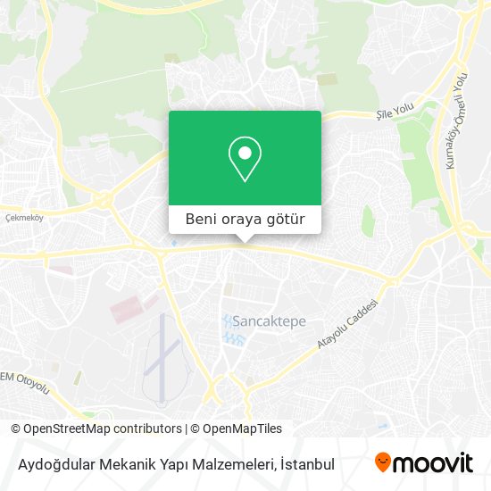 Aydoğdular Mekanik Yapı Malzemeleri harita