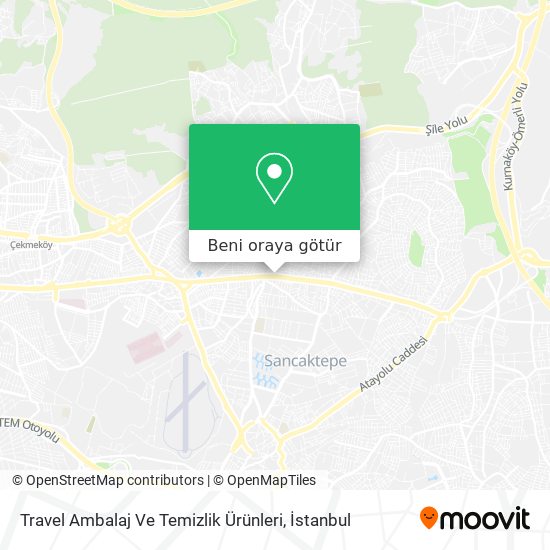 Travel Ambalaj Ve Temizlik Ürünleri harita
