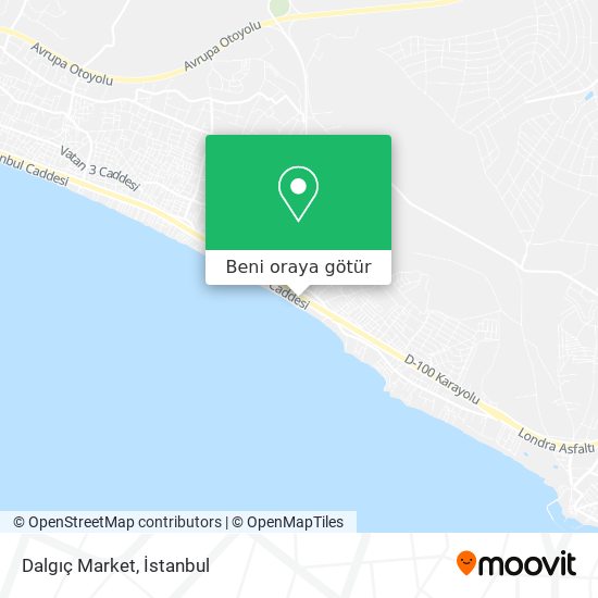 Dalgıç Market harita