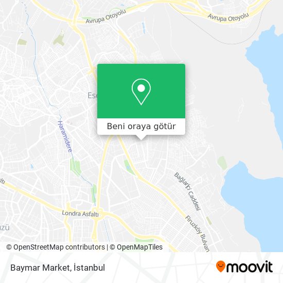 Baymar Market harita