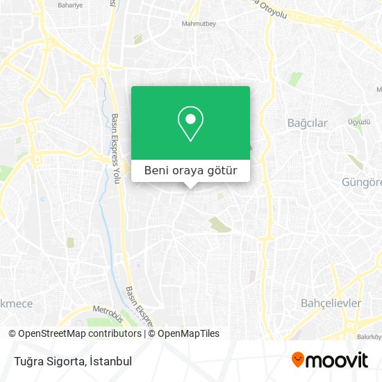 Tuğra Sigorta harita