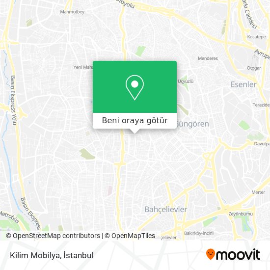 Kilim Mobilya harita
