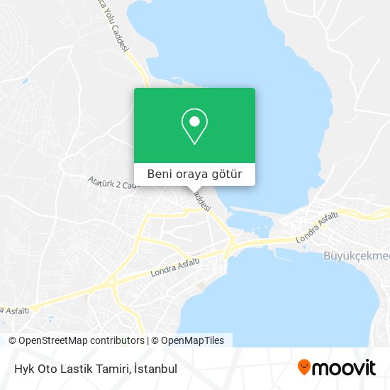 Hyk Oto Lastik Tamiri harita