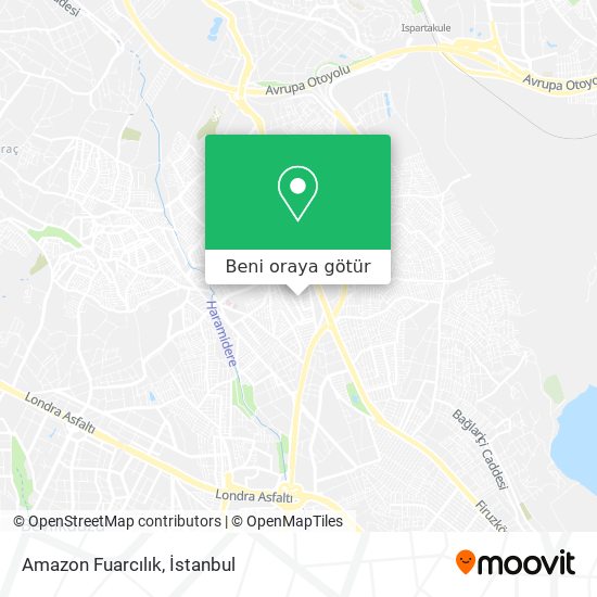 Amazon Fuarcılık harita