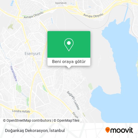 Doğankaş Dekorasyon harita