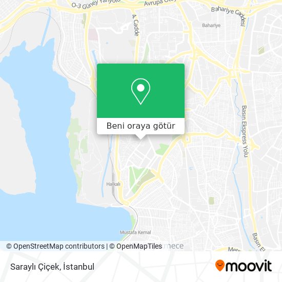Saraylı Çiçek harita