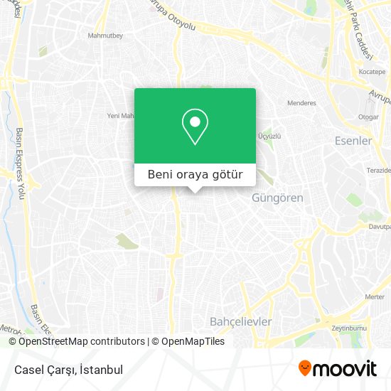 Casel Çarşı harita