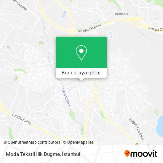 Moda Tekstil İlik Dügme harita