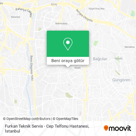 Furkan Teknik Servis - Cep Telfonu Hastanesi harita