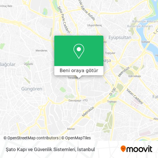 Şato Kapı ve Güvenlik Sistemleri harita