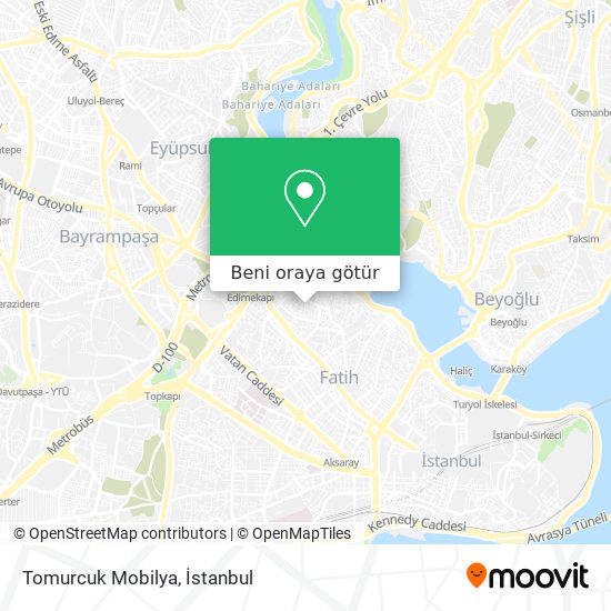 Tomurcuk Mobilya harita