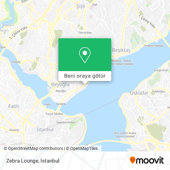 Zebra Lounge harita