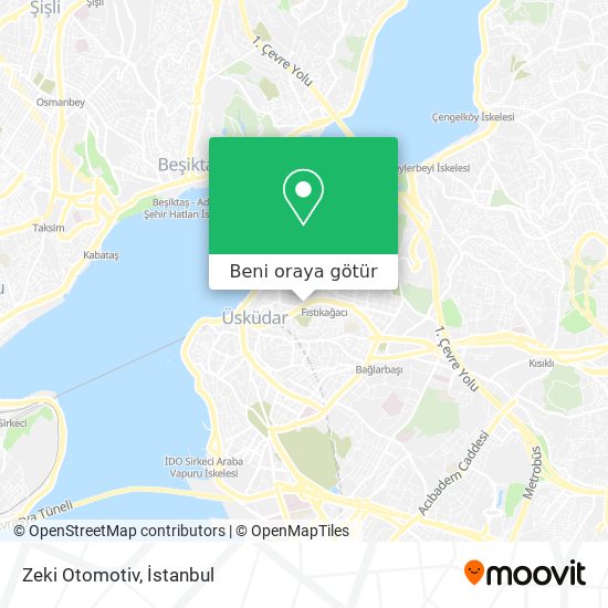 Zeki Otomotiv harita