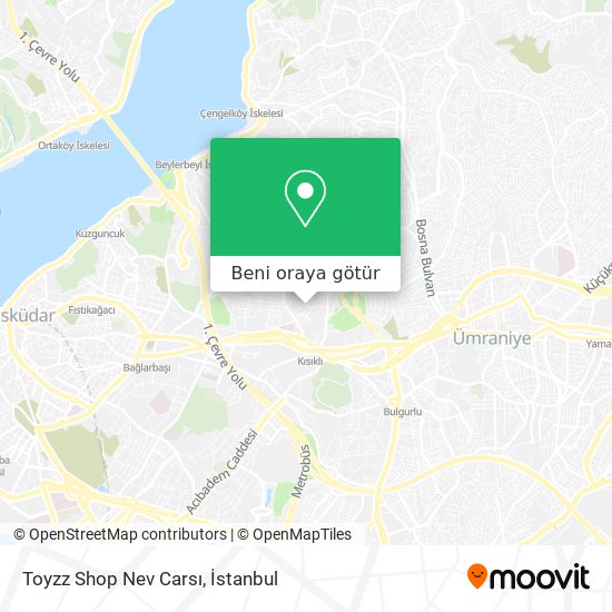 Toyzz Shop Nev Carsı harita