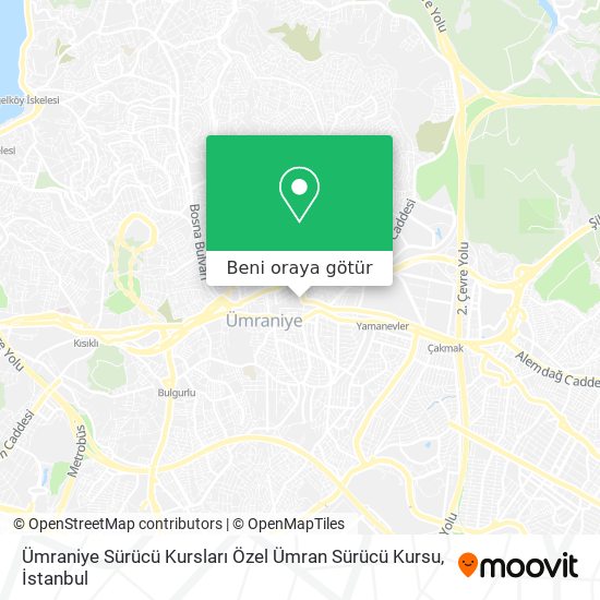 Ümraniye Sürücü Kursları Özel Ümran Sürücü Kursu harita