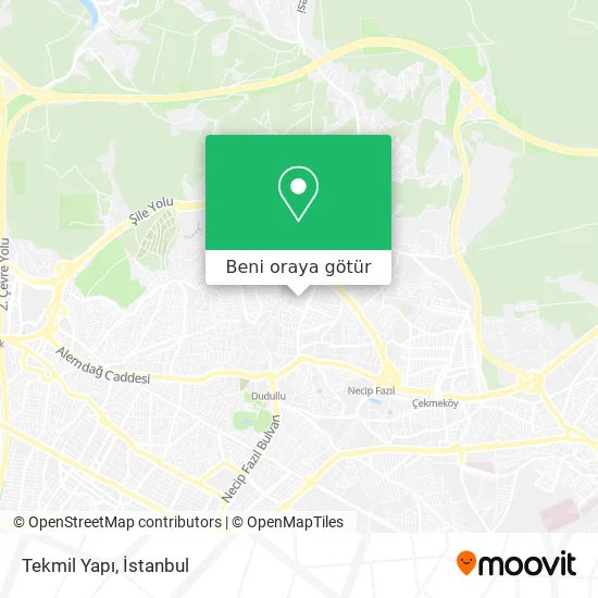 Tekmil Yapı harita