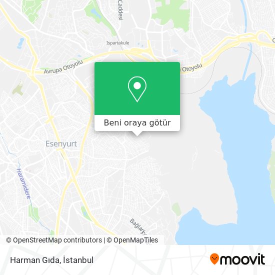 Harman Gıda harita
