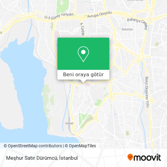 Meşhur Satır Dürümcü harita