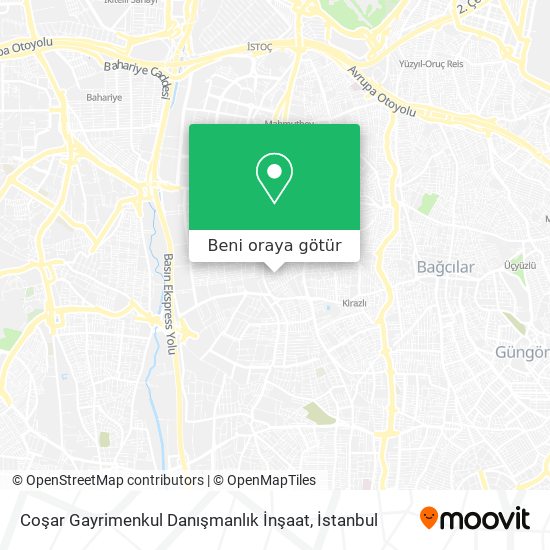Coşar Gayrimenkul Danışmanlık İnşaat harita