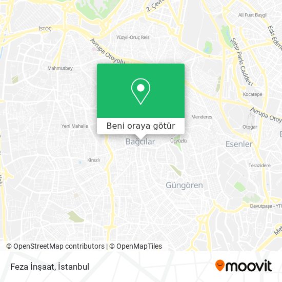 Feza İnşaat harita