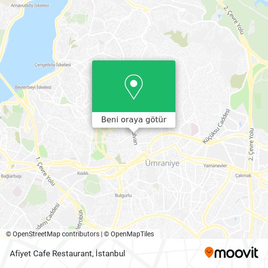 Afiyet Cafe Restaurant harita