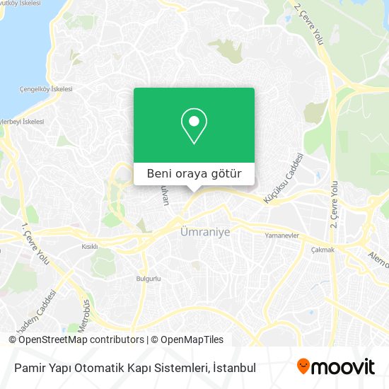 Pamir Yapı Otomatik Kapı Sistemleri harita