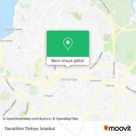 Decathlon Türkiye harita