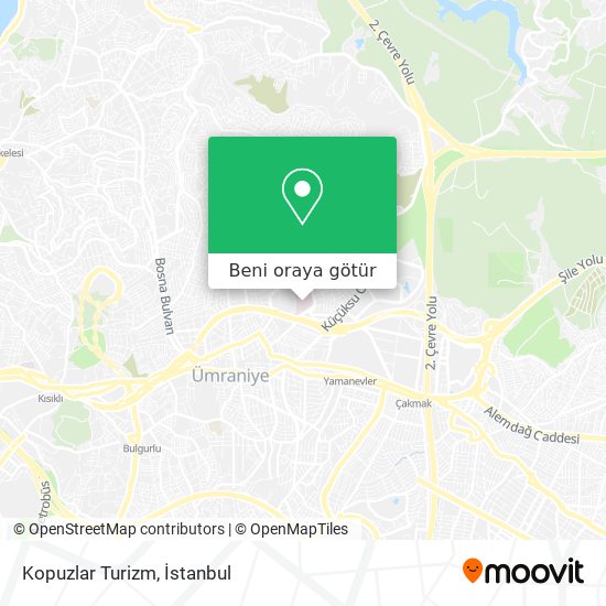Kopuzlar Turizm harita