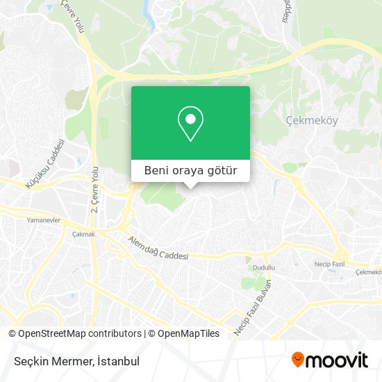 Seçkin Mermer harita