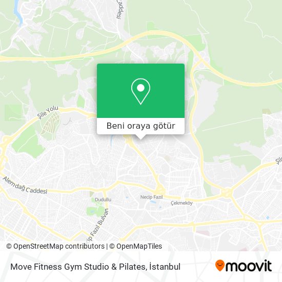 Move Fitness Gym Studio & Pilates harita