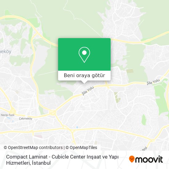Compact Laminat - Cubicle Center Inşaat ve Yapı Hizmetleri harita