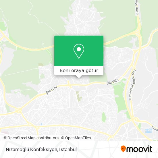 Nızamoglu Konfeksıyon harita