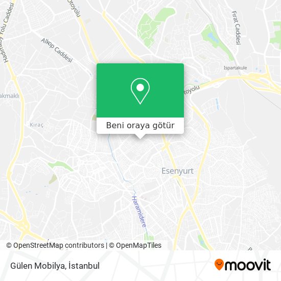 Gülen Mobilya harita
