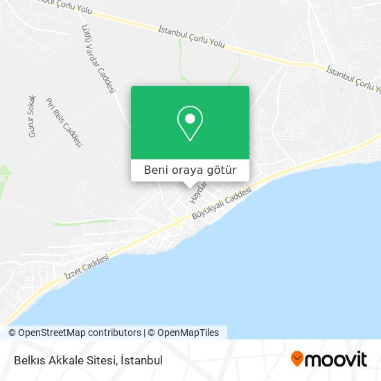 Belkıs Akkale Sitesi harita