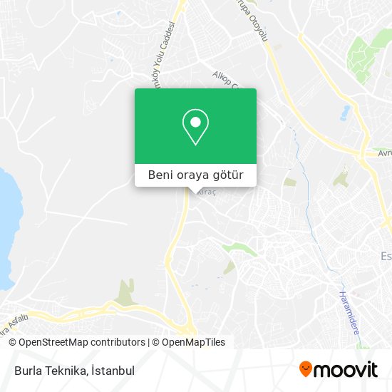 Burla Teknika harita