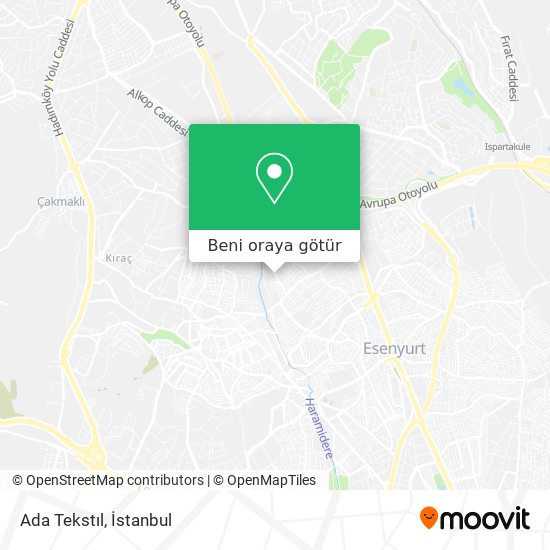 Ada Tekstıl harita