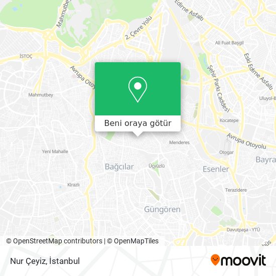 Nur Çeyiz harita