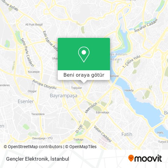 Gençler Elektronik harita