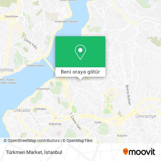 Türkmen Market harita
