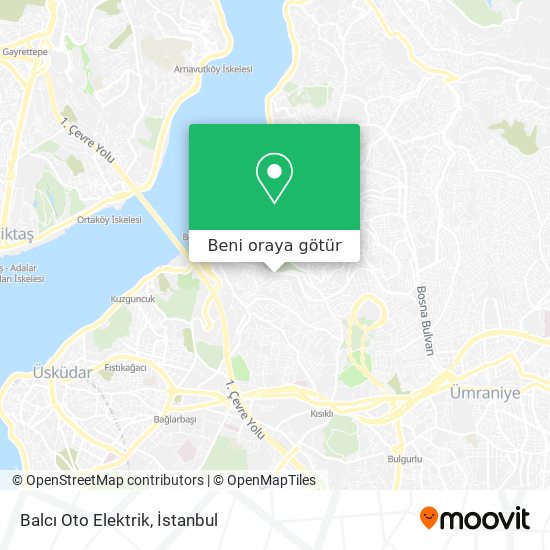 Balcı Oto Elektrik harita