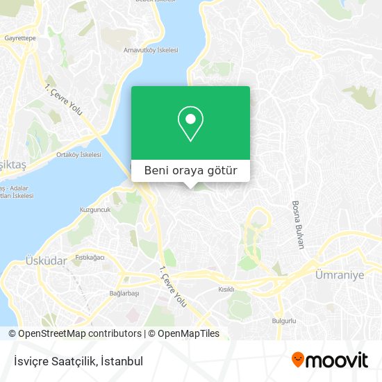 İsviçre Saatçilik harita