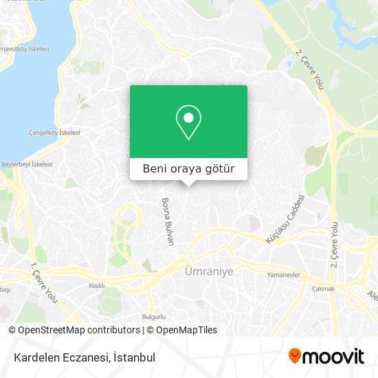 Kardelen Eczanesi harita