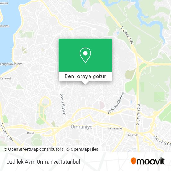 Ozdılek Avm Umranıye harita